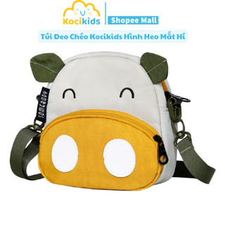 Túi đeo chéo Kocikids hình heo mắt hí dễ thương