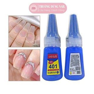  Keo 401 Siêu Chắc,keo gắn móng úp charm đá 20g - TruongDungNail 
