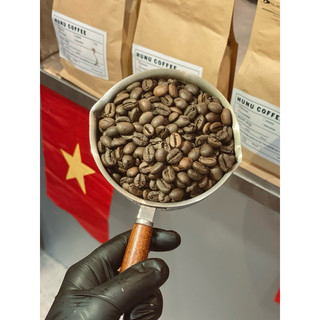 1kg Cà Phê Robusta mộc 100% nguyên chất, size 18