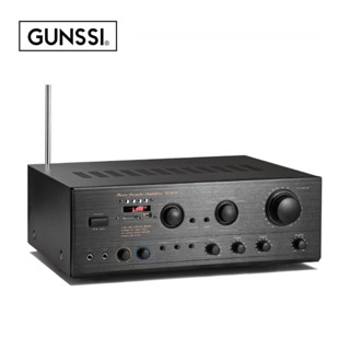  Amply Gunssi Sunbuck AV- 602 công suất khủng hỗ trợ đầu vào Thẻ SD USB  Bluetooth 