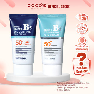 Kem Chống Nắng Pretty Skin B5 Suncream, Kem Chống Nắng Da Khô, Kem Chống Nắng Da Dầu 50ml