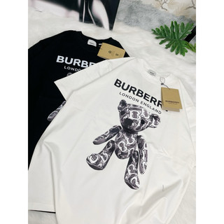 Áo thun BUR.BERRY Bearbrick cao cấp 100% cotton co dãn 2 chiều, áo phông Unisex dễ phối đồ phong cách, tem mác đầy đủ