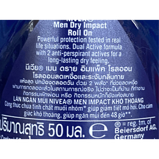 Lăn ngăn mùi Nivea khô thoáng 50ml