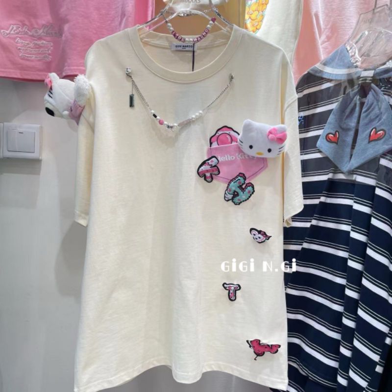 Áo thun 13de marzo hello kitty xinh xỉu