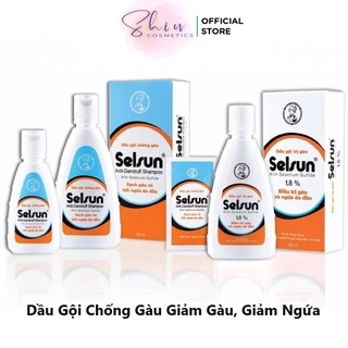 Dầu Gội Đầu Chống Gàu Giảm Ngứa Selsun 1%/1.8%
