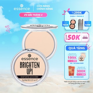 Phấn phủ kiềm dầu ESSENCE BRIGHTEN UP phủ không màu ngăn dầu giữ lớp trang điểm 9g