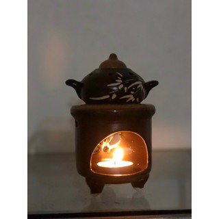 Đèn xông tinh dầu Gốm, bình trà Bát Tràng - Việt Nam