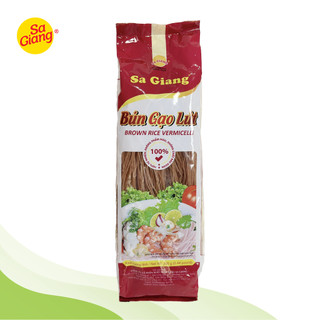 Bún gạo lứt Sa Giang , bún gạo lứt tốt cho sức khỏe, Eatclean