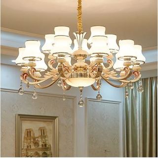 Đèn chùm AIKO kiểu dáng hiện đại 15 tay trang trí nội thất sang trọng, đẳng cấp - kèm bóng LED chuyên dụng.