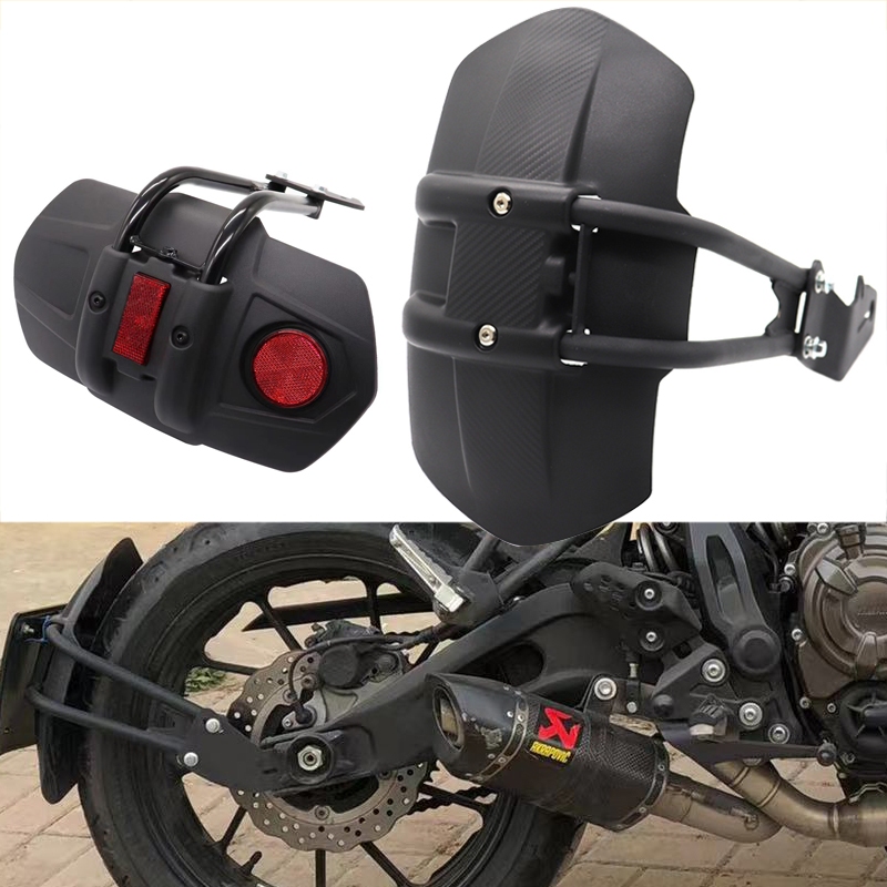 Tấm chắn bùn bánh sau xe Yamaha XSR155, XSR700, XSR900, TRACER900 có phản quang, phụ kiện xe máy MOTOVIET.VN