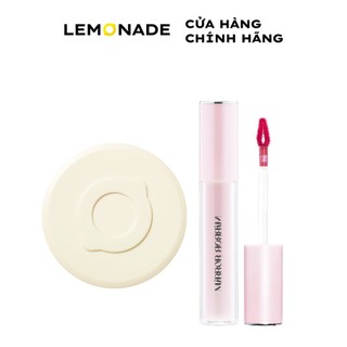Combo Lemonade Phấn nước Matte Addict Cushion 15g và Son tint bóng không dính bền màu Mirror Mirror Water Tint 4g