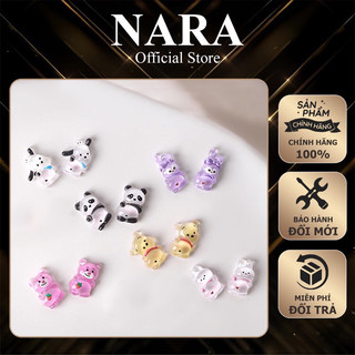 Charm hoạt hình Mix mẫu - Phụ kiện charm mix thú trang trí móng chuyên dụng Nail