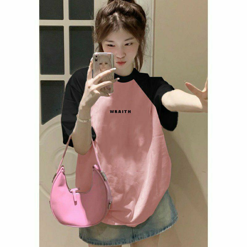 Áo thun raplang tay lỡ unisex Wraith