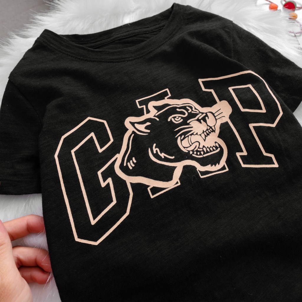 Áo thun in hình cổ tròn tay ngắn chất vải cotton xược thoáng mát dành cho bé từ 10kg-trên 40kg