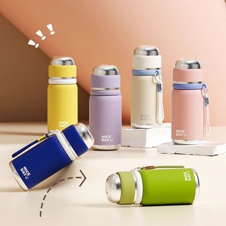 Bình giữ nhiệt 500ml FUCHUI bình giữ nhiệt cao cấp inox 316 Nice day bình giữ nhiệt có lọc trà