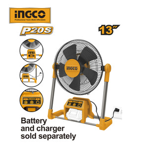INGCO CFALI2001 Quạt dùng pin Lithium-Ion 12"- 20V (không kèm pin và sạc)