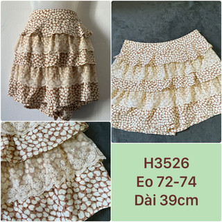 Chân vây nhật si vintage ootd cute mori h3525 h3526 h3527 h3528