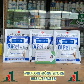 Sản phẩm loại bỏ sâu tơ, sâu cuốn lá Dipel 6.4WG