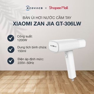  Bàn Ủi\ Bàn là Hơi Nước Cầm Tay ZanJia GT-306LW - Ủi phẳng nhanh - Gọn nhẹ tiện lợi