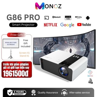 Máy chiếu G86 FULL HD 1080P Máy chiếu mini Android WIFI LCD A80 Máy chiếu Portable