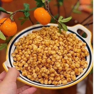 1kg ngô sấy giòn sóc mắm cay ngô nếp sấy rang