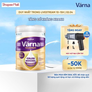 Sữa bột Värna Colostrum lon 850gr - Sữa non cho người già tăng cường đề kháng