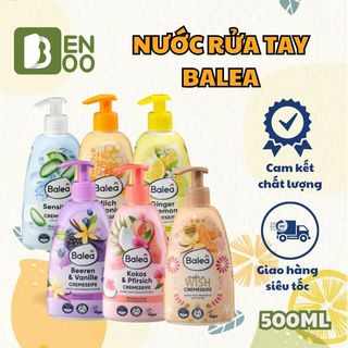 Nước Rửa Tay Balea - Xà Phòng Rửa Tay 500ml Loại Sạch Vi Khuẩn Bảo Vệ Da Tay, Hàng Chính Hãng