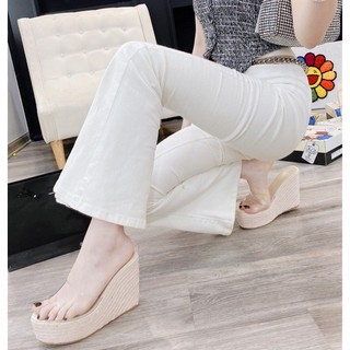 Dép xuồng cói quai trong de3424