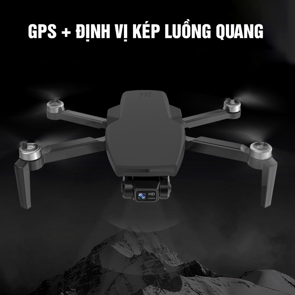 Flycam SG108 PRO Flycam không chổi than định vị GPS thế hệ mới khe cắm thẻ nhớ dung lượng pin lớn | BigBuy360 - bigbuy360.vn