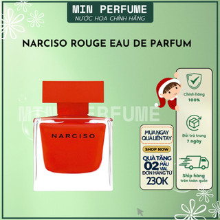 Nước hoa nữ hương phấn Narciso Rouge EDP - Narciso Đỏ lùn