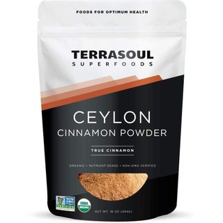 Bột quế Ceylon hữu cơ Terrasoul Superfoods - 454gr