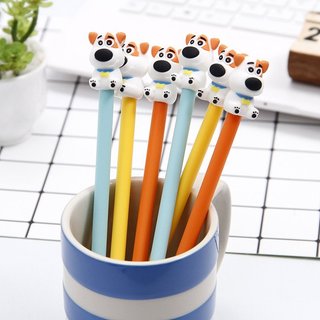 Bút chó xinh xắn mưc gel đen trơn đậm nét, quà tặng ấn tượng, bút sỉ giá rẻ