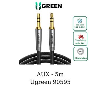 Cáp âm thanh 3.5mm dài 5m ugreen 90595