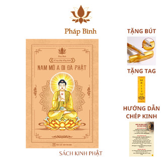 Vở Chép Kinh Vở Chép Hồng Danh Phật giấy giầy rõ nét