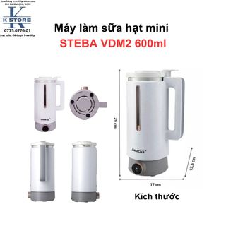 Máy làm sữa hạt STEBA  VDM2 - Hàng Đức cao cấp