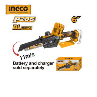 INGCO Máy cưa xích mini dùng pin CGSLI2068