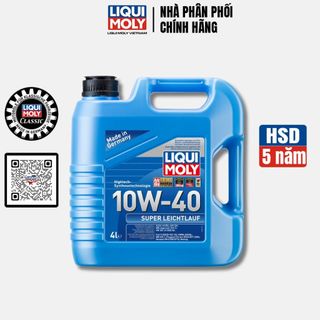 Dầu Nhớt Động Cơ Ô Tô LIQUI MOLY Super Leichtlauf 10W40 4L - 9504