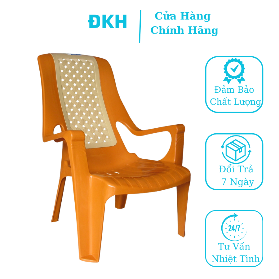 Ghế dựa Hawaii mây Qui Phúc dày