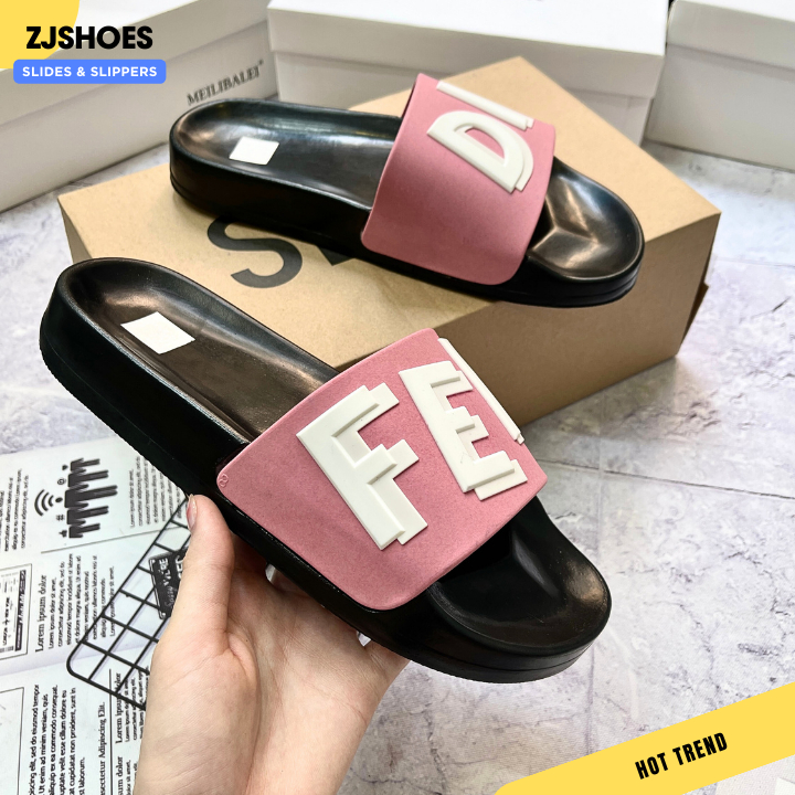 Dép nữ quai ngang nam nữ 2024 bản dày xịn trẻ trung cá tính