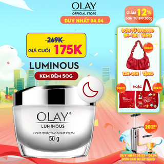 Kem Dưỡng Ẩm Ban Đêm Sáng Da OLAY LUMINOUS 50G