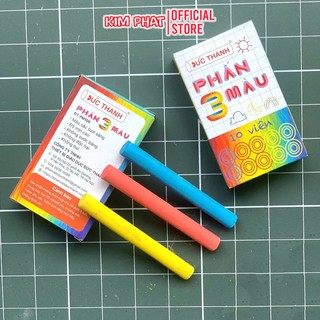 Phấn 3 màu không bụi đức thanh pm100 - hộp 10 viên