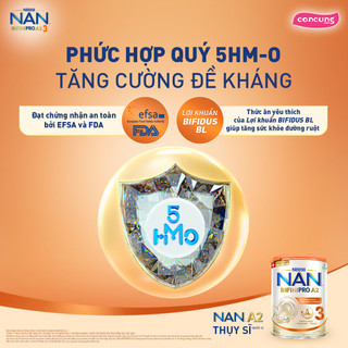 Sữa bột NAN Infini Pro A2 số 1,2,3 (800g)