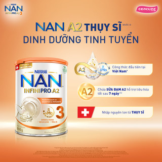 Sữa bột NAN Infini Pro A2 số 1,2,3 (800g)