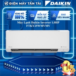 Ftky25wmvmv - miễn phí công lắp đặt - máy lạnh daikin inverter 1.0hp ftky25wmvmv