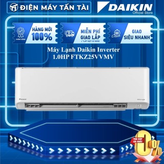 Ftkz25vvmv - miễn phí công lắp đặt - máy lạnh daikin inverter 1.0hp ftkz25vvmv