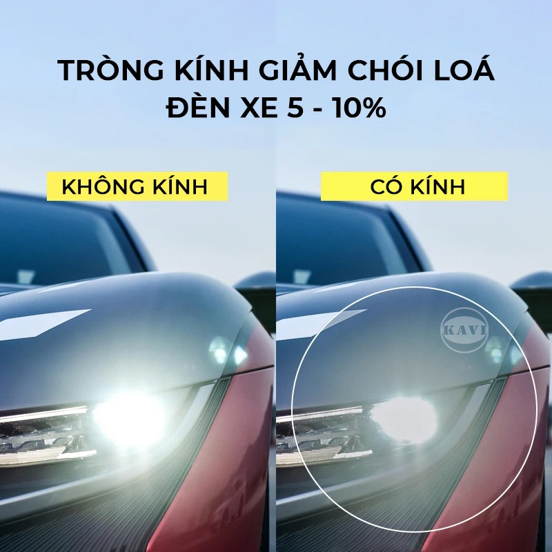 Kính cắt ánh sáng xanh đổi màu gọng Titanium Hàn Quốc Kavi A9, bảo vệ mắt toàn diện cả trong nhà và ngoài trời