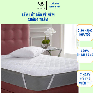 Miếng lót bảo vệ nệm chống thấm nước, kháng khuẩn tăng tuổi thọ cho nệm không lo bị ẩm mốc đủ size
