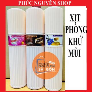 Xịt phòng khử mùi hiệu quả hương cà phê, hoa hồng, lavender Hando 200ml