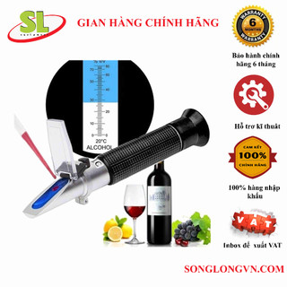 Khúc xạ kế đo độ cồn trong rượu/ dụng cụ đo cồn SLI80V