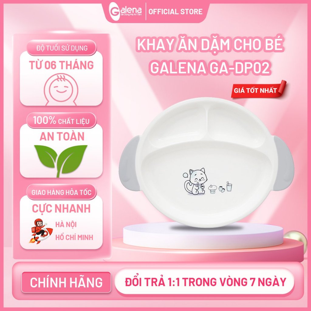 KHAY ĂN DẶM GALENA GA-DP02